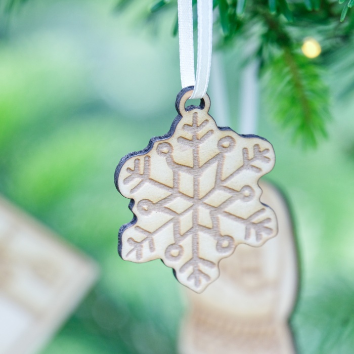 Weihnachtsbaumschmuck Ornamente "Winter"